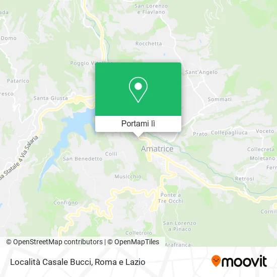 Mappa Località Casale Bucci