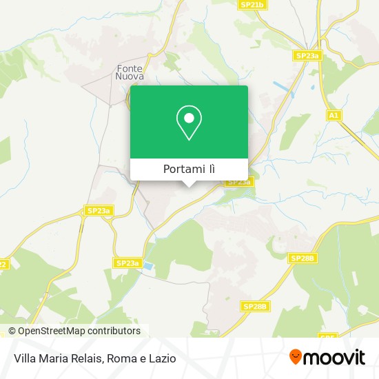 Mappa Villa Maria Relais