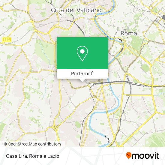 Mappa Casa Lira