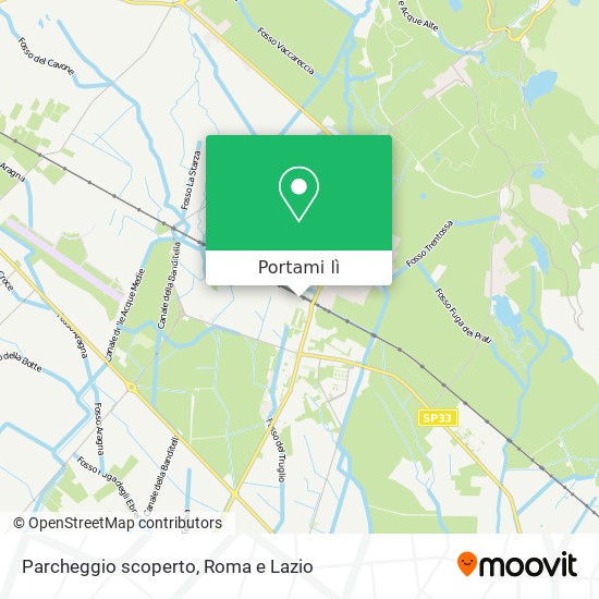 Mappa Parcheggio scoperto