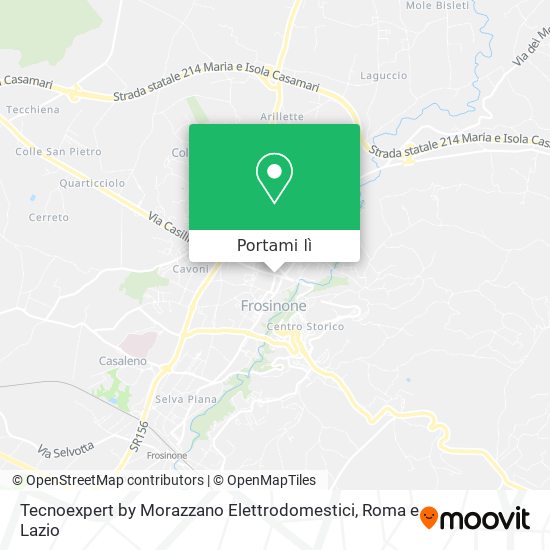Mappa Tecnoexpert by Morazzano Elettrodomestici