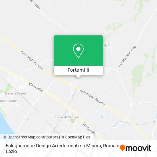 Mappa Falegnamerie Design   Arredamenti su Misura