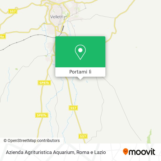 Mappa Azienda Agrituristica Aquarium