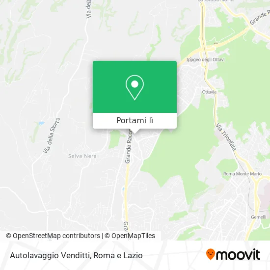 Mappa Autolavaggio Venditti