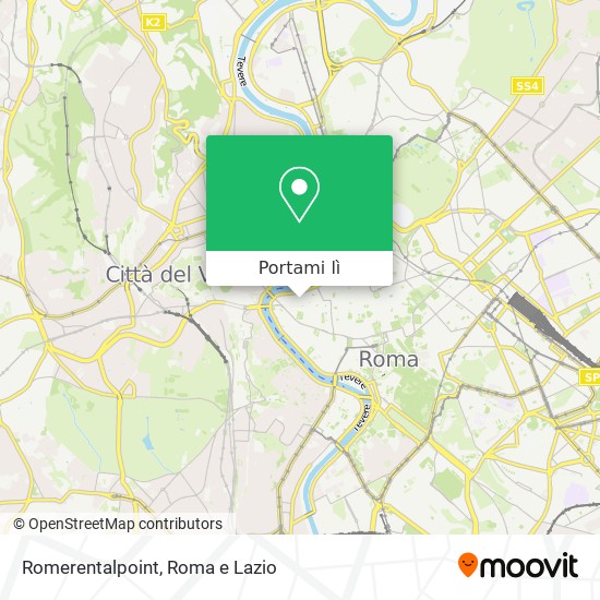 Mappa Romerentalpoint