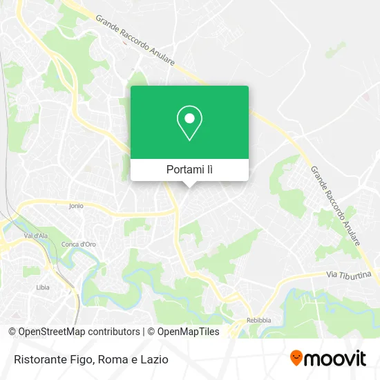 Mappa Ristorante Figo