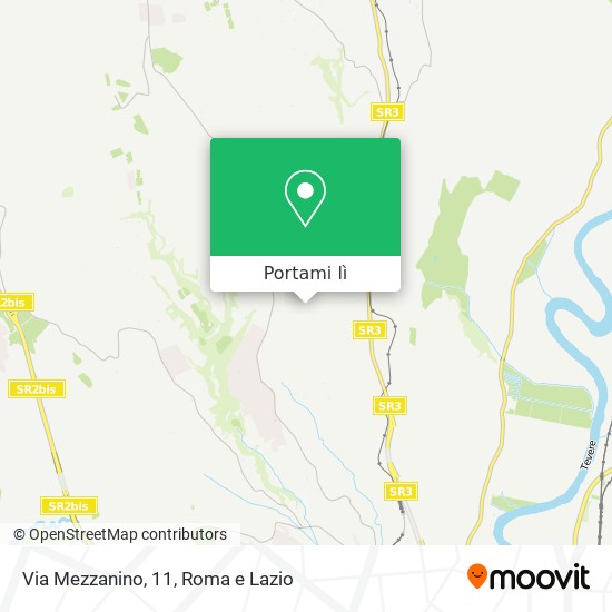 Mappa Via Mezzanino, 11