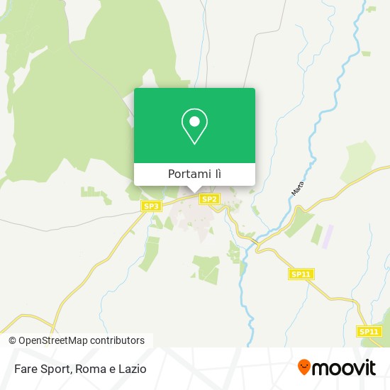 Mappa Fare Sport