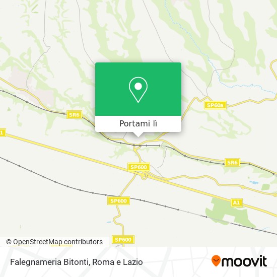 Mappa Falegnameria Bitonti