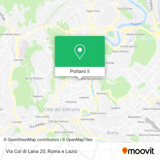 Mappa Via Col di Lana  20