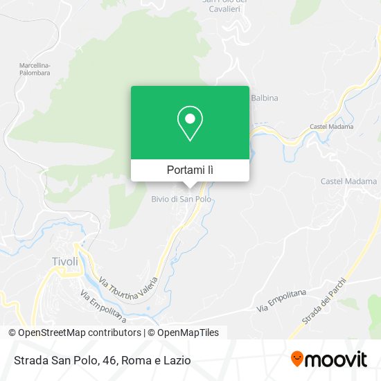Mappa Strada San Polo, 46