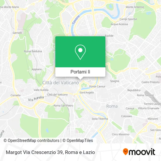 Mappa Margot Via Crescenzio 39