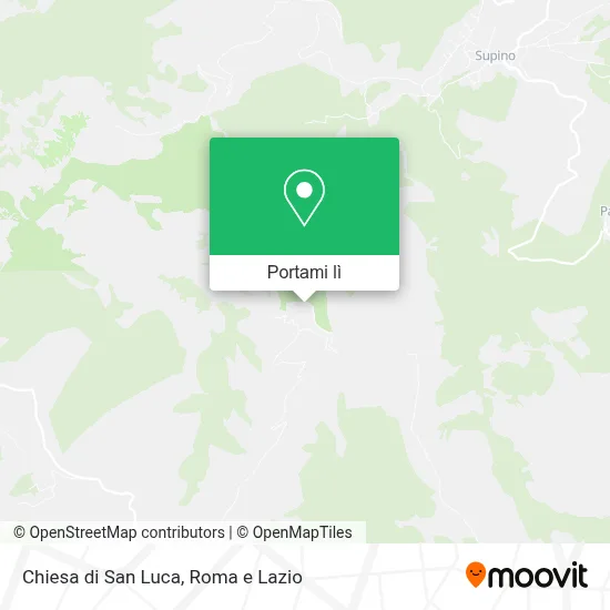 Mappa Chiesa di San Luca