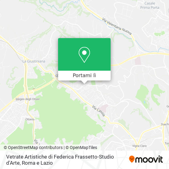 Mappa Vetrate Artistiche di Federica Frassetto-Studio d'Arte