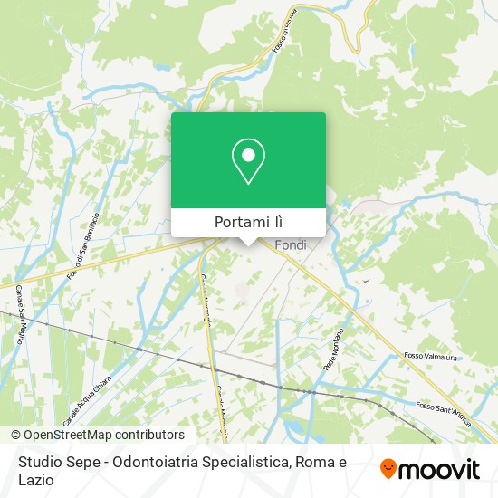 Mappa Studio Sepe - Odontoiatria Specialistica