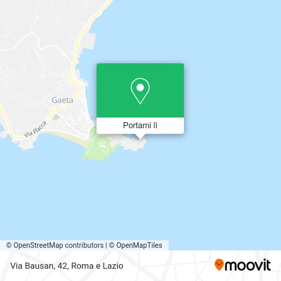 Mappa Via Bausan, 42