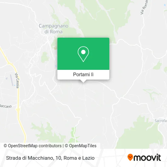 Mappa Strada di Macchiano, 10