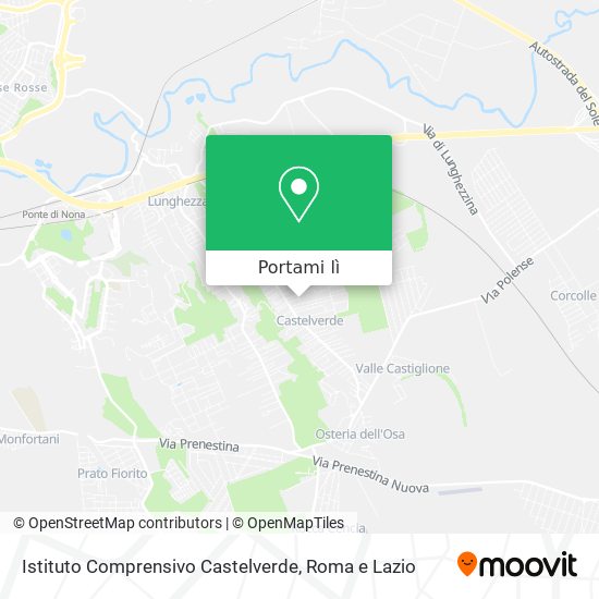 Mappa Istituto Comprensivo Castelverde