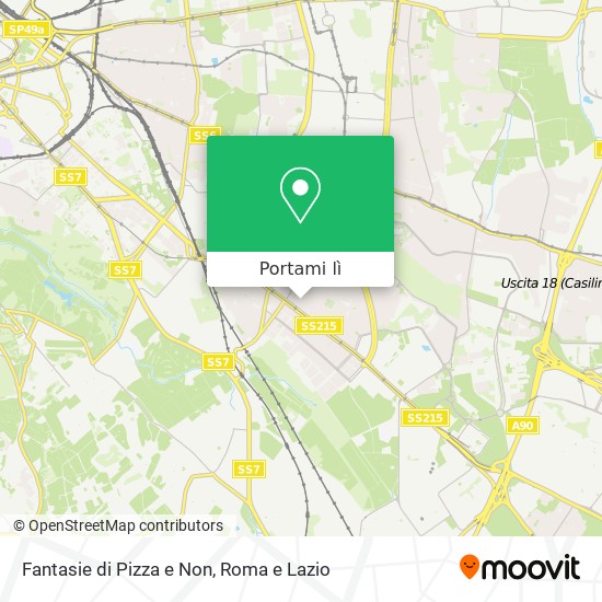 Mappa Fantasie di Pizza e Non