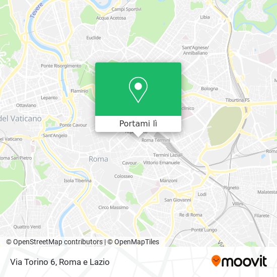 Mappa Via Torino  6