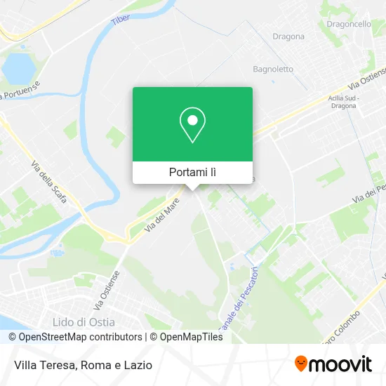 Mappa Villa Teresa