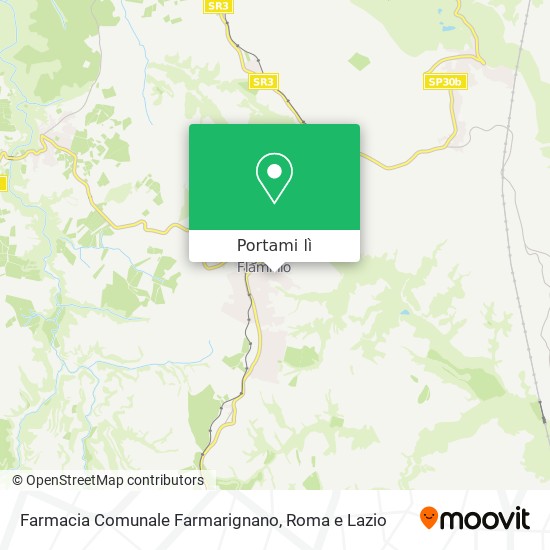 Mappa Farmacia Comunale Farmarignano