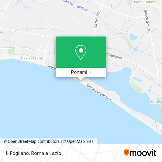 Mappa Il Fogliano