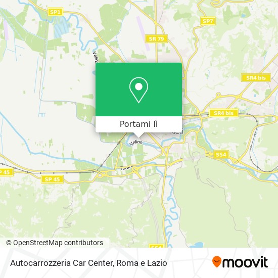 Mappa Autocarrozzeria Car Center