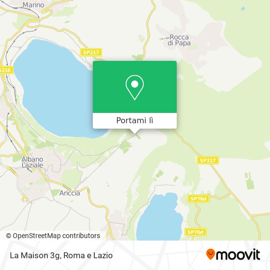 Mappa La Maison 3g