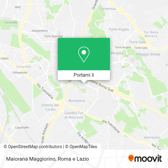 Mappa Maiorana Maggiorino