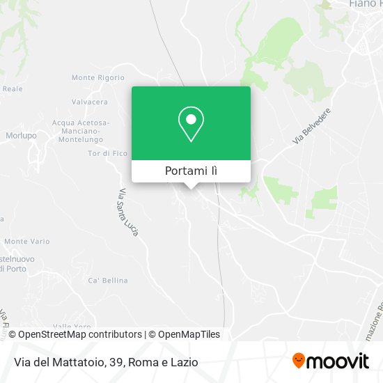 Mappa Via del Mattatoio, 39
