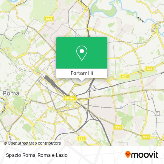 Mappa Spazio Roma