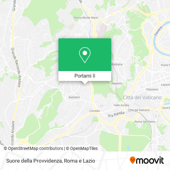 Mappa Suore della Provvidenza