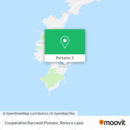Mappa Cooperativa Barcaioli Ponzesi