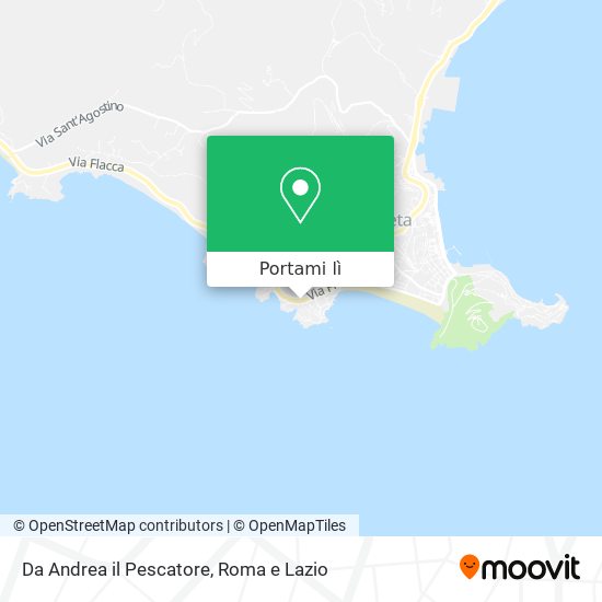 Mappa Da Andrea il Pescatore