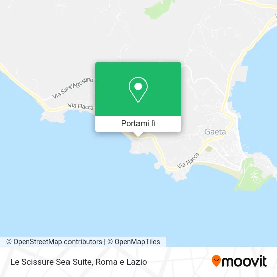 Mappa Le Scissure Sea Suite