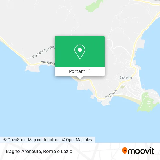 Mappa Bagno Arenauta