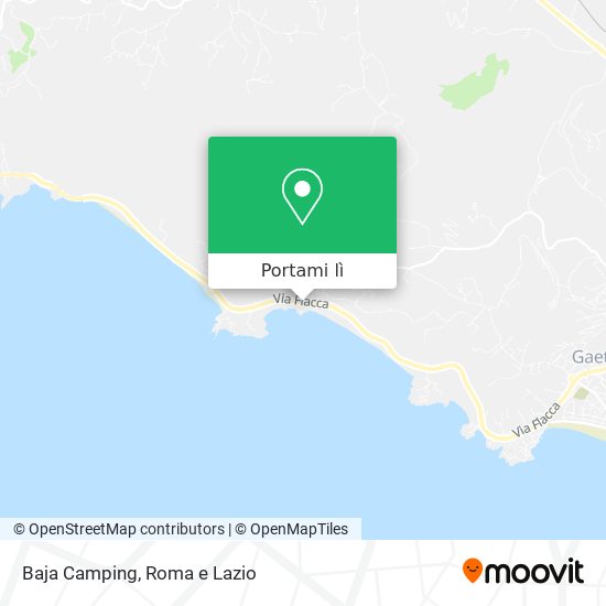 Mappa Baja Camping
