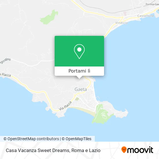 Mappa Casa Vacanza Sweet Dreams