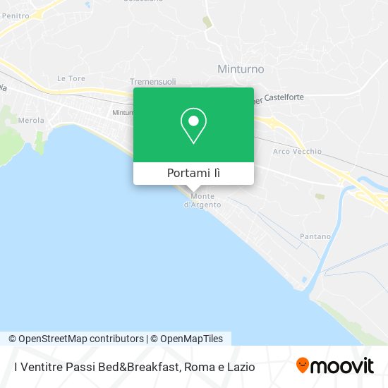 Mappa I Ventitre Passi Bed&Breakfast