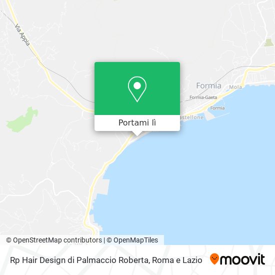 Mappa Rp Hair Design di Palmaccio Roberta