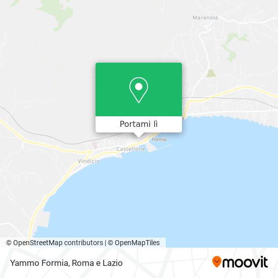 Mappa Yammo Formia