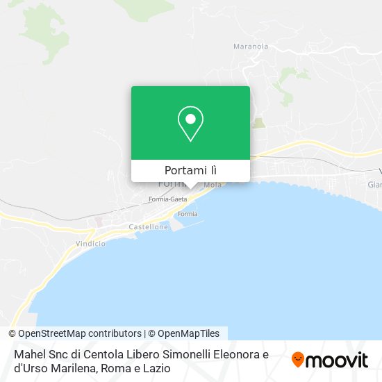 Mappa Mahel Snc di Centola Libero Simonelli Eleonora e d'Urso Marilena