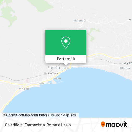 Mappa Chiedilo al Farmacista