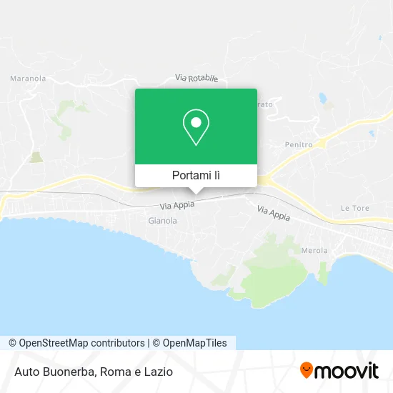 Mappa Auto Buonerba