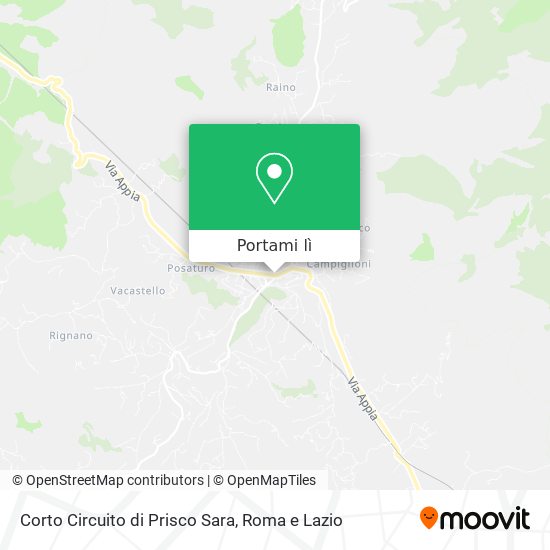 Mappa Corto Circuito di Prisco Sara