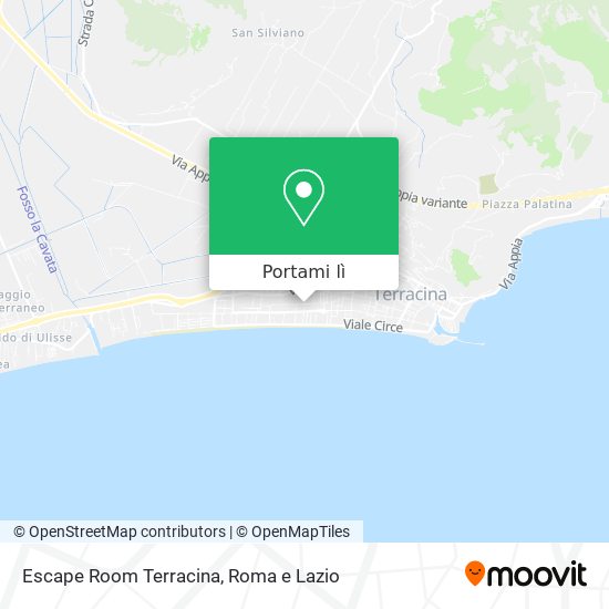 Mappa Escape Room Terracina