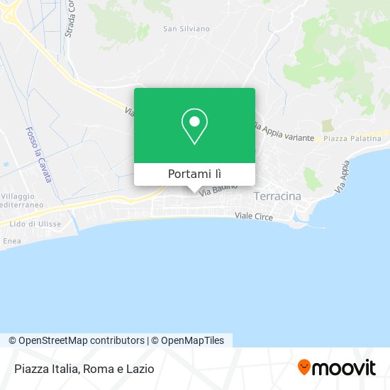 Mappa Piazza Italia