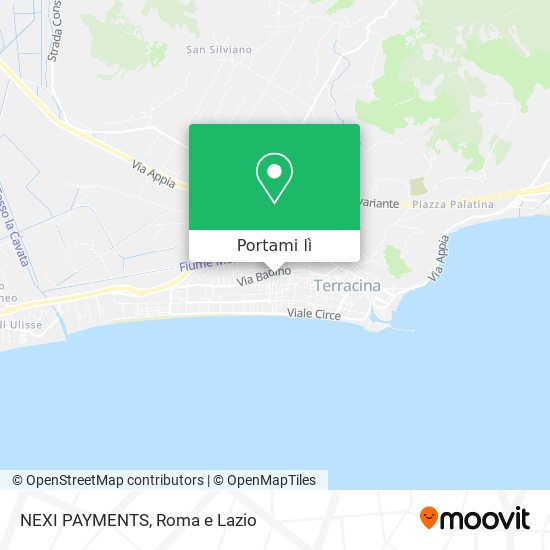 Mappa NEXI PAYMENTS