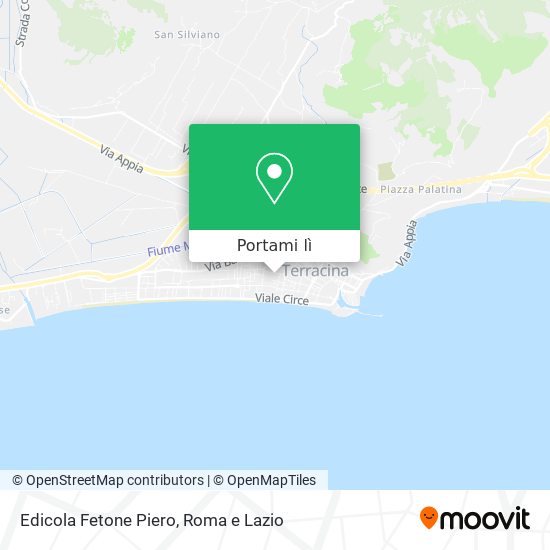 Mappa Edicola Fetone Piero